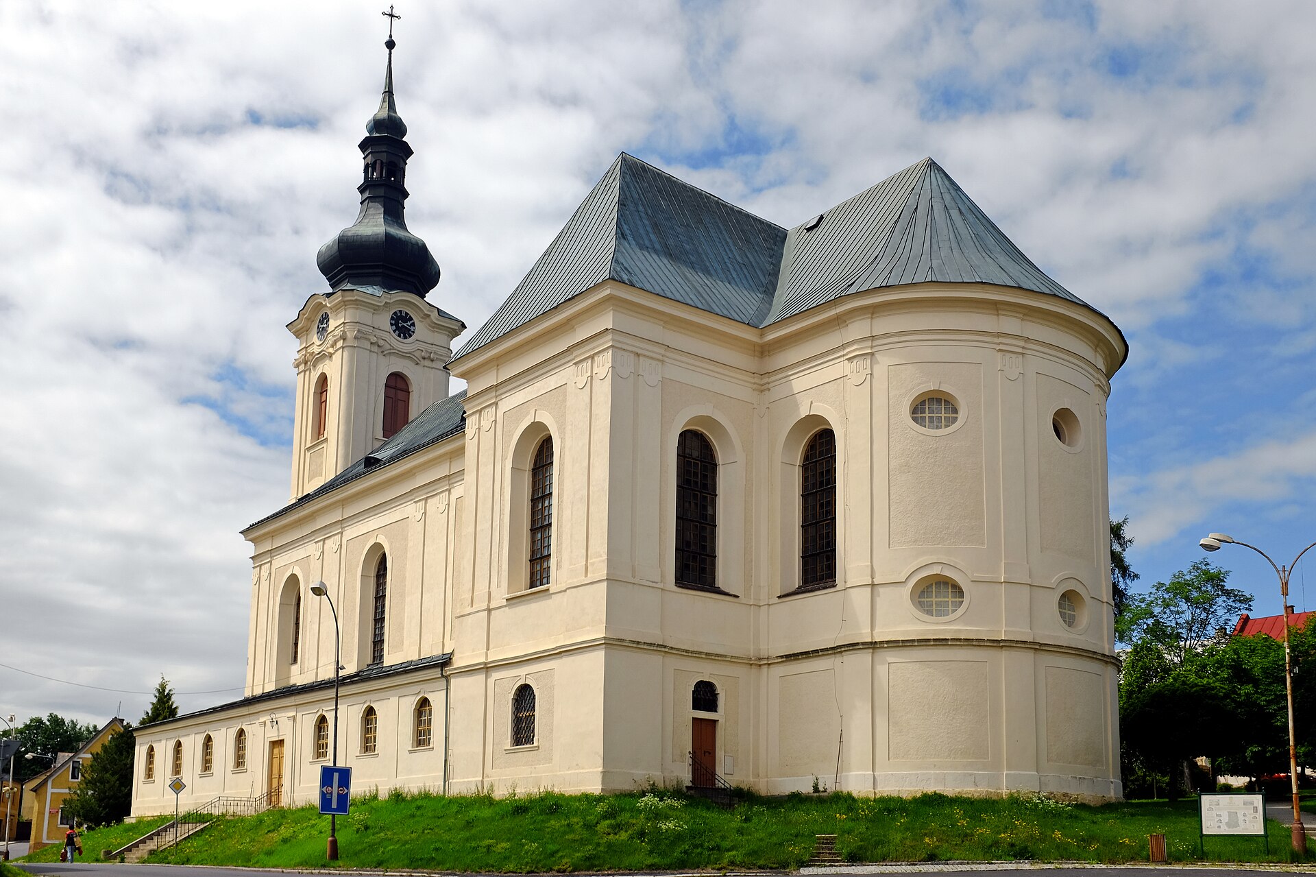 Teplá kostel svatého Jiljí červen 2020 1