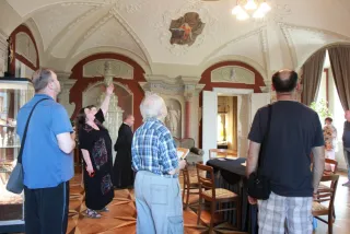 Vernisáž "Na návštěvě u tepelských opatů"